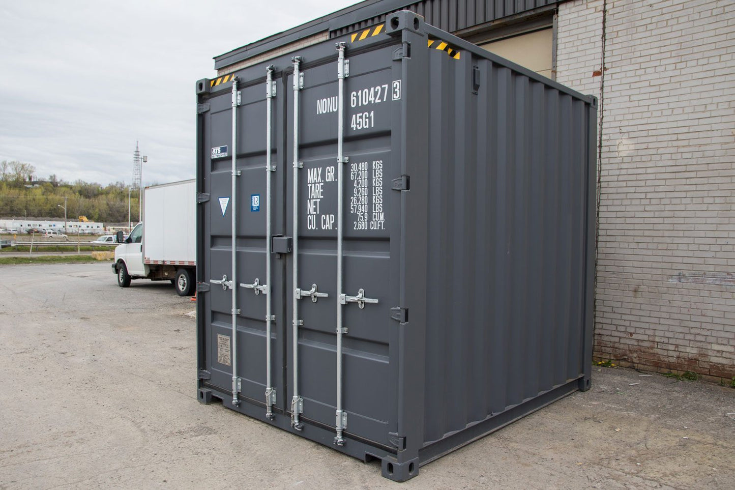 HALFNIEUWE 10-FOOT HIGH CUBE SCHEEPSCONTAINER
